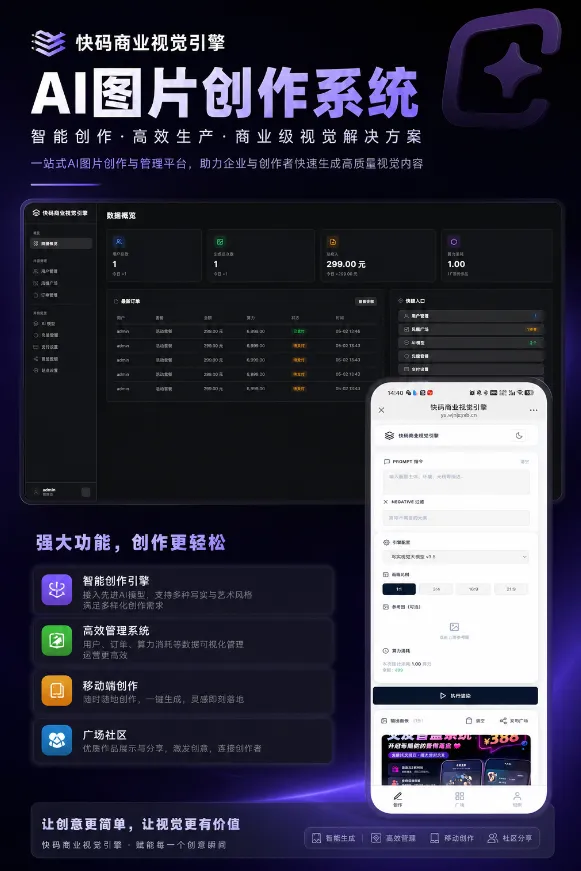 AI图片生成系统 最新版-396资源