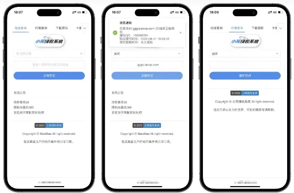 小笑授权系统V7.3全开源源码下载与搭建教程（支持二开·多应用授权·盗版入库）-396资源